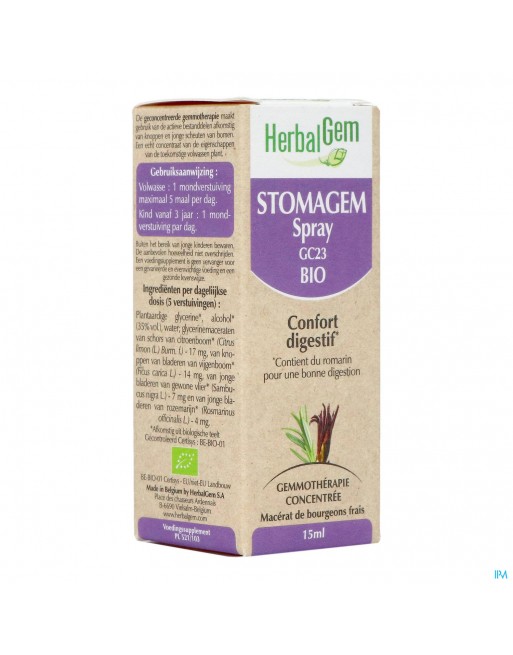 Herbalgem Stomagem Spray Bio 15ml