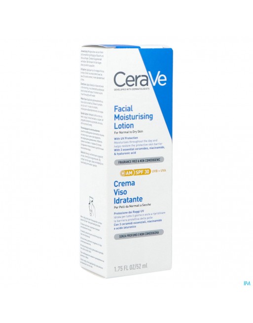 Cerave Creme Hydratante Visage Ip30 52ml