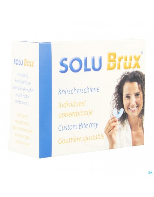 Solu Brux Opbeetplaatje Aanpasbaar Transparant