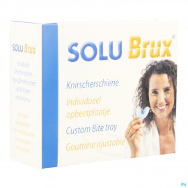 Solu Brux Opbeetplaatje Aanpasbaar Blauw
