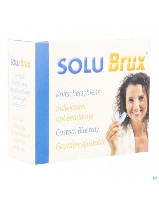 Solu Brux Gouttiere Ajustable Bleu