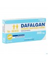 Dafalgan Pediatrie 300mg Suppo 12