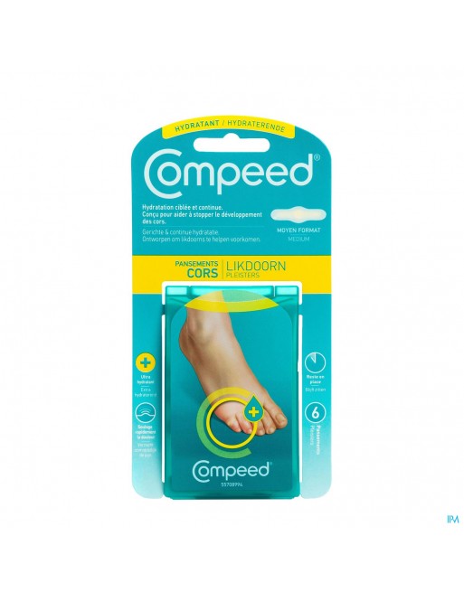 COMPEED CORS HYDRAT PANSEMENT 6 PC