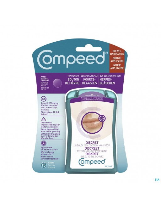 Compeed Patch Koortsblaasjes 15 Met Applicator