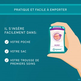 Compeed Patch Bouton Fievre 15 Avec Applicateur