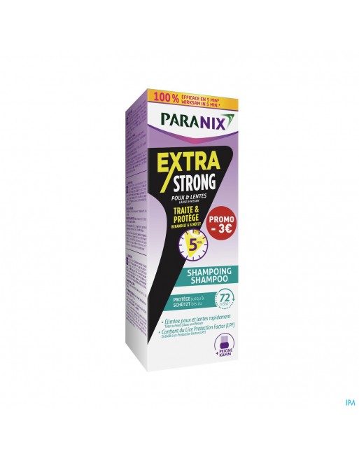 Paranix Extra Strong Sh 200ml Promo -3€