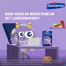 Davitamon Teens Aardbei Comp 60