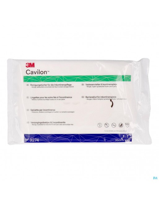 Cavilon Verzorgingsdoekjes Incontinentie 8 9274