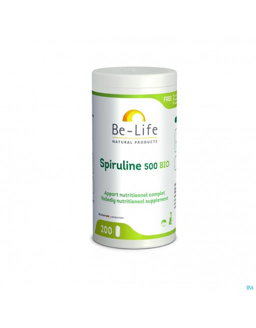 Spiruline 500 Bio Be Life Tabl 200
