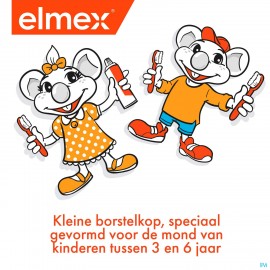 Elmex Tandenborstel Kind 3-6j Zacht Duopack