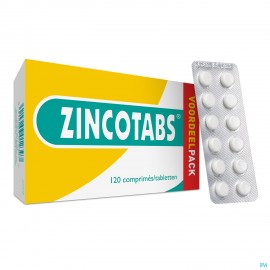 Zincotabs Tabl 120