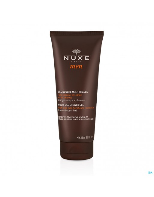 Nuxe Men Douche Gel Multi Gebruik Tube 200ml