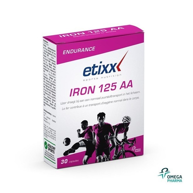 ETIXX IRON AA CHELAAT 125 + CHLOROPHYL TABL 30