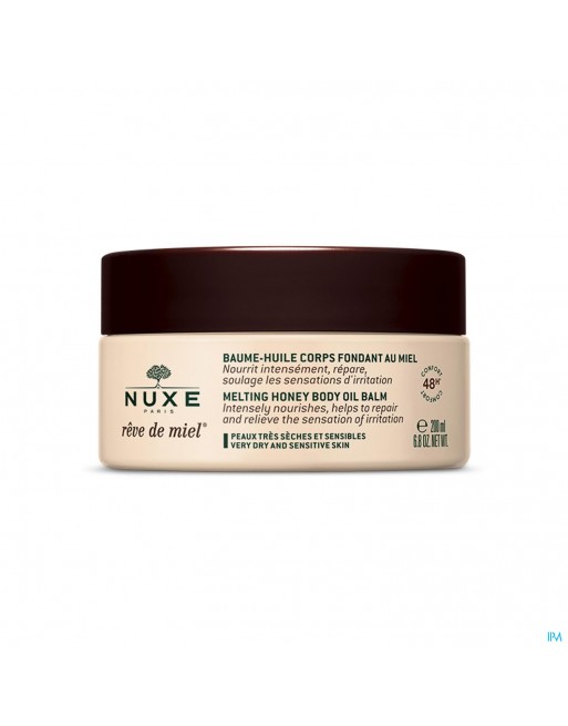 Nuxe Reve De Miel Baume Huile Corps Fond. 48h200ml