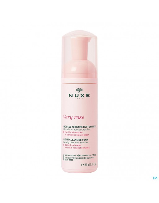Nuxe Very Rose Reinigingsschuim Pompfl 150ml