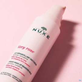 Nuxe Very Rose Reinigingsmelk Pompfl 200ml