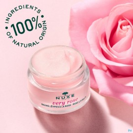 Nuxe Very Rose Baume Levres Rose 15g