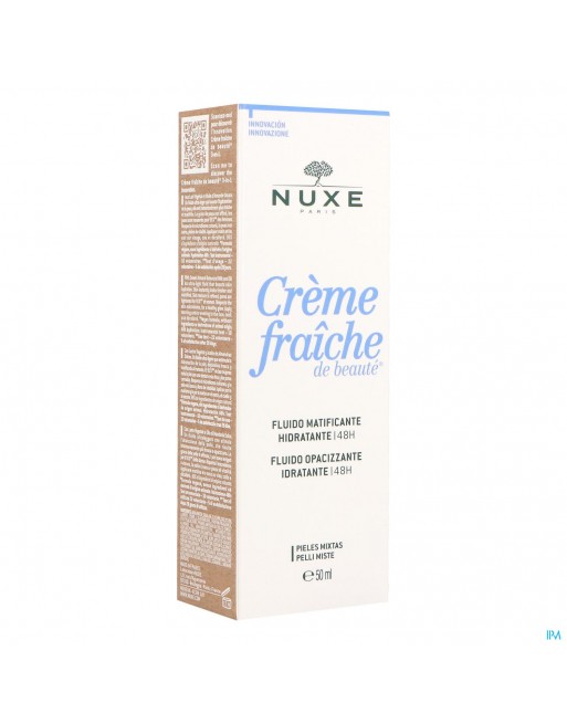 Nuxe Cr Fraiche Fluide Matifiant Pnm 50ml