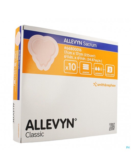 Allevyn Sacrum Pans Hydrocel. 17cm 10 66800016
