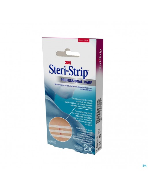 Steri-strip Hechtstrip Ster 6x 75mm 2x 5 1541p-2