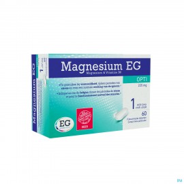 MAGNESIUM OPTI E.G 60 TABL 225 MG