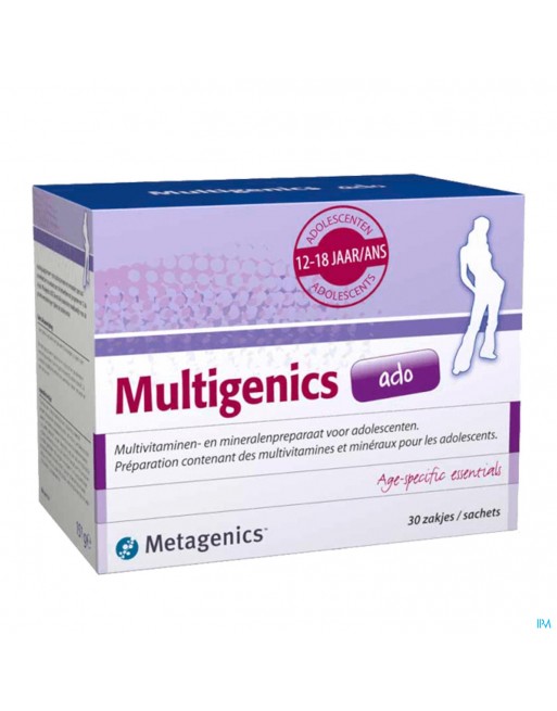 Multigenics Ado Pdr Zakje 30 7283 Metagenics