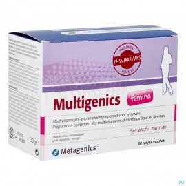 Multigenics Femina Pdr Zakje 30 7284 Metagenics