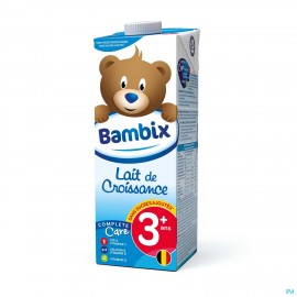 Bambix Groeimelk Natuur 3+ 1l