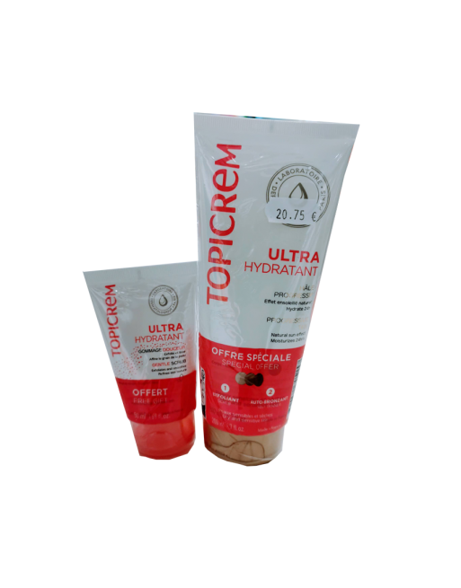 Topicrem Um Geleid.gebruin.melk 200ml+peeling 50ml
