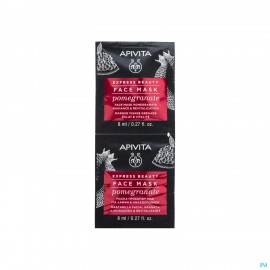 Apivita Express Beauty Face Mask Pomegr.rad.&revit