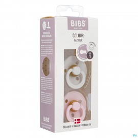 Bibs 1 Fopspeen Duo Haze/blossom 2