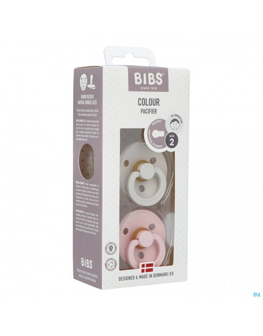 Bibs 2 Tetine Duo Haze/blossom 2