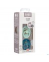 Bibs 1 Fopspeen Duo Mint/forest Lake 2