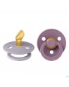 Bibs 1 Fopspeen Anatomic Duo Fossil/mauve