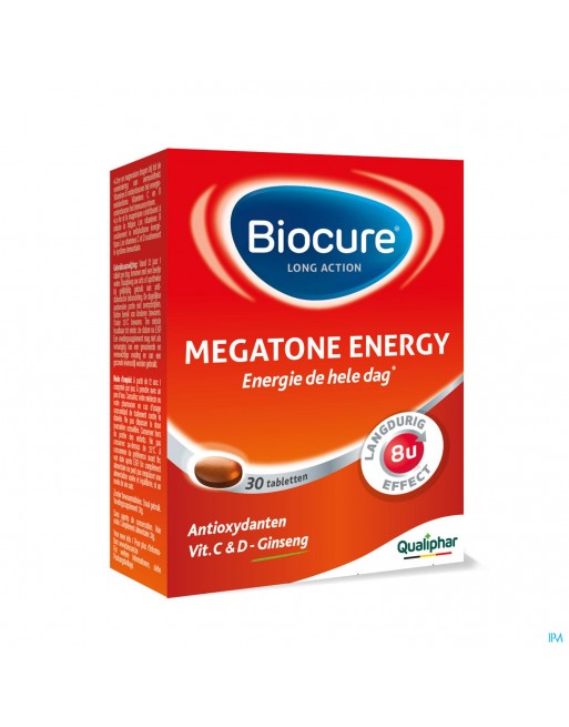 Biocure Megatone Energy La Tabl 30