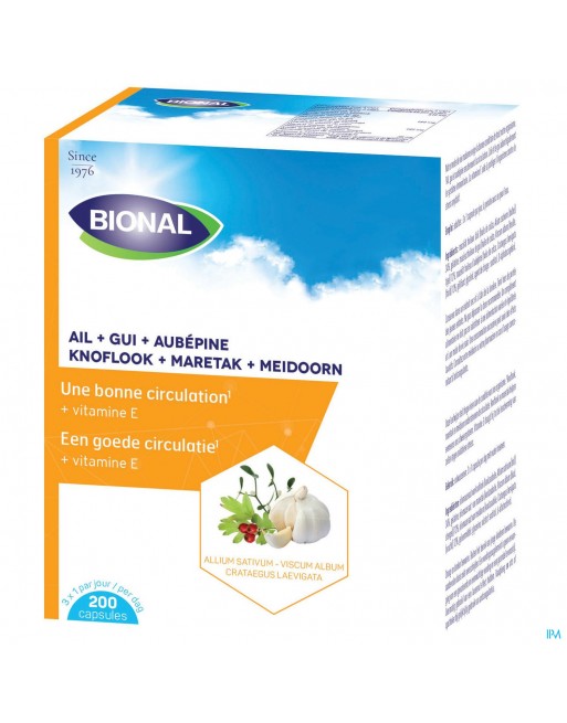 Bional Look+mistel+meidoorn+vit E Caps 200