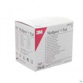 Medipore + Pad 3m 6x10,0cm 50 3564e