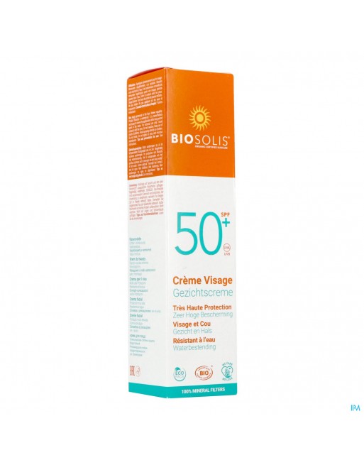 Biosolis Creme Visage Ip50+ 50ml