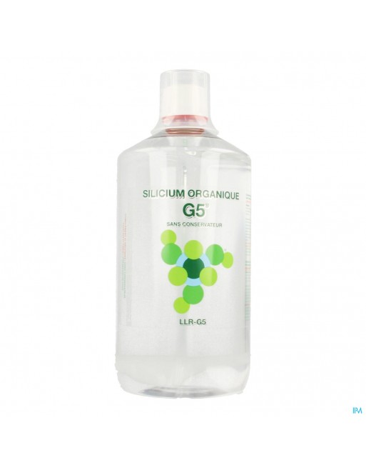 Organisch Silicium G5 Z/bewaarmiddelen 1l Bioticas