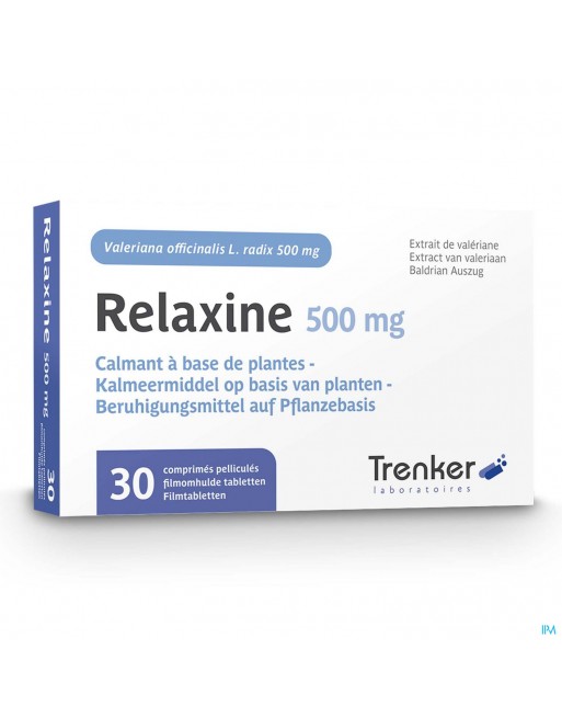 Relaxine 500mg Comp Pell 30