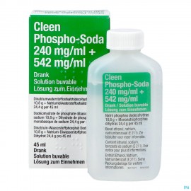 Cleen Phospho-soda 11g/24g Sol Buvable Fl 45ml