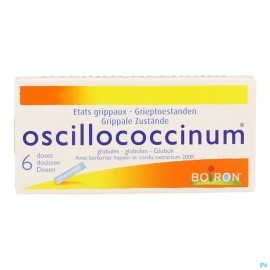 OSCILLOCOCCINUM 200 6 DOSES 