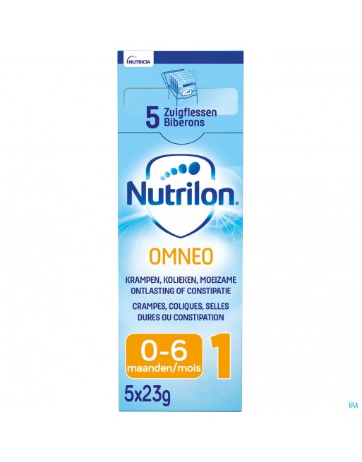 Nutrilon Omneo 1 Melk Zuig.melk Pdr Trialpack5x23g