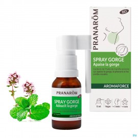 Aromaforce Bio Verzachtende Keelspray 15ml