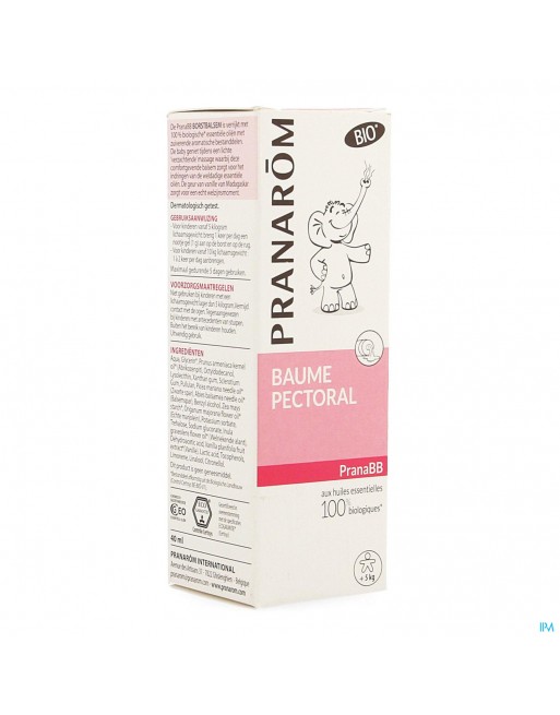 Pranabb Borstbalsem Tube 40ml Pranarom
