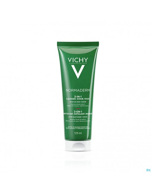 Vichy Normaderm Nettoyage 3en1 125ml