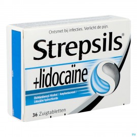 Strepsils + lidocaïne...