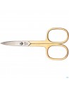 Ciseaux à ongles - dorés 