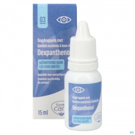 Eureka Care Oogdr.irrit.ogen Dexpanth.prov.b5 15ml