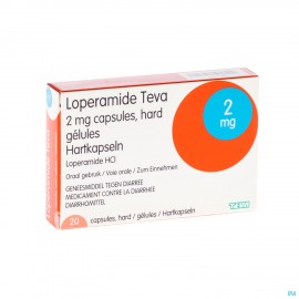 Loperamide Teva Caps 20 X 2mg